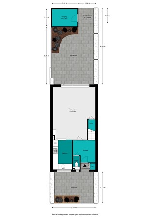 Plattegrond - Willem Schippersweg 30, 3334 GP Zwijndrecht - Willem Schippersweg 30 - Situatie - 2D.jpg